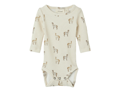 Lil Atelier turtledove ducks bodysuit